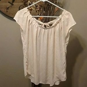 *24-HR SALE* Lauren Conrad Rose Patterned Blouse